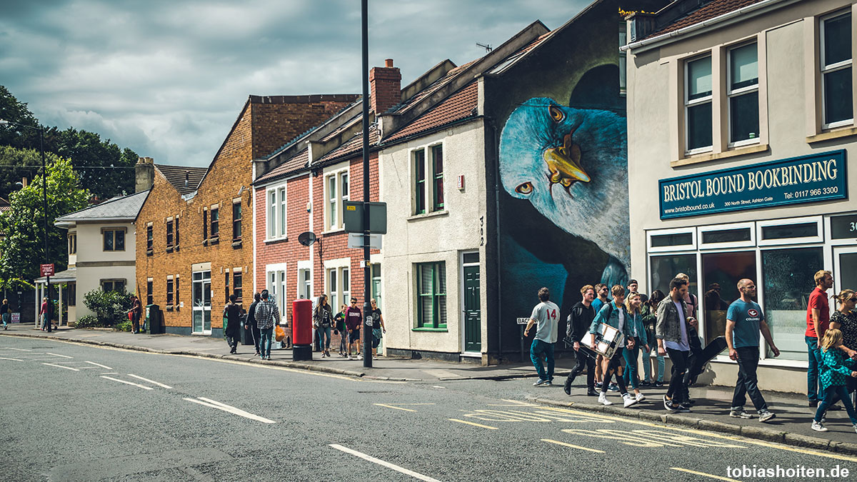 Street Art: Das erlebst Du auf dem Upfest Festival in Bristol - Tobias  Hoiten