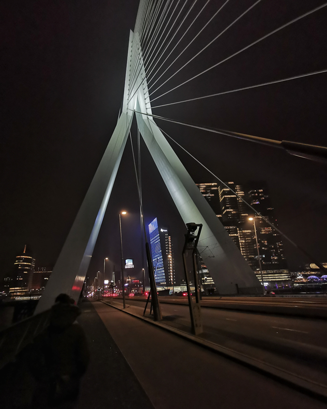 Erasmusbrücke in Rotterdam