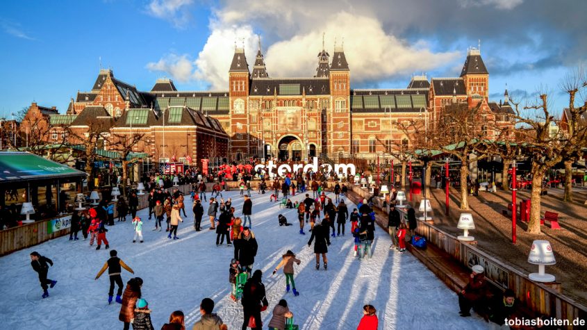 Amsterdam im Winter